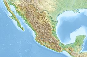 Map showing the location of Guadalupe Island Biosphere Reserve