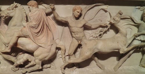 Alexander Sarcophagus (detail)