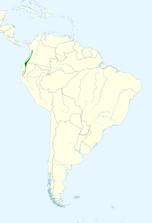 Chlorothraupis stolzmanni map.svg