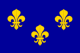 Royal Flag of France.svg
