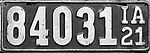 1921 Iowa license plate.jpg