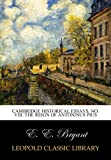 Cambridge historical essays. No. VIII. The reign of Antoninus Pius