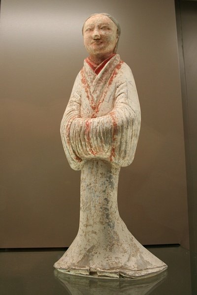 A Chinese Servant Statue