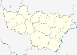 Ilevniki is located in Vladimir Oblast