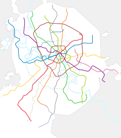 Babushkinskaya is located in Moscow Metro