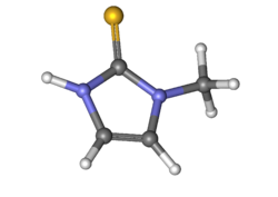 Thiamazole ball-and-stick.png
