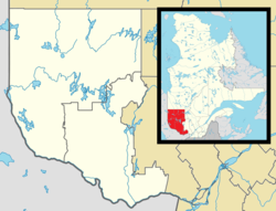 Saint-Lambert is located in Western Quebec