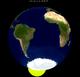 Lunar eclipse from moon-1965Jun14.png