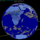 Lunar eclipse from moon-2019Jul16.png