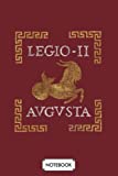 Legio Ii Augusta G99262 Notebook: Planner, Diary, Journal, Matte Finish Cover, 6x9 120 Pages, Lined College Ruled Paper
