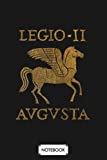Legio Ii Augusta Pegasus Emblem A52491 Notebook: Diary, 6x9 120 Pages, Journal, Lined College Ruled Paper, Planner, Matte Finish Cover