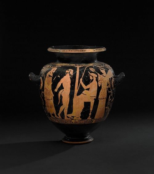 Red-Figure Stamnos Depicting Midas