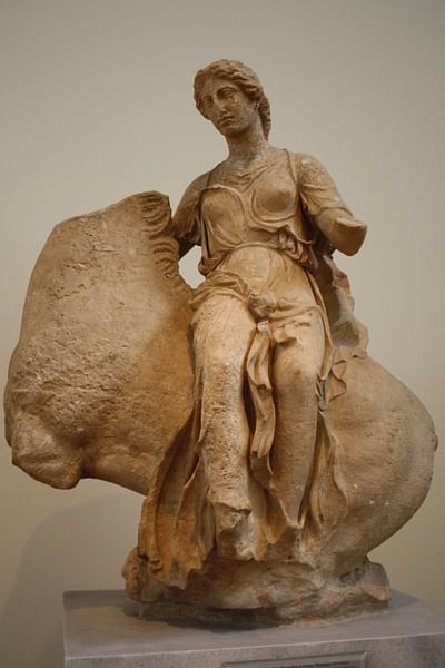 Nereid Rising from the Ocean on a Horse