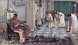 The Favourites of the Emperor Honorius, John William Waterhouse, c. 1883 (Art Gallery of South Australia)