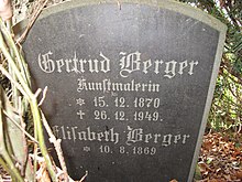 Grab Gertrud BergerGreifswald.jpg