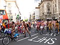 Image 4People taking part in the World Naked Bike Ride in London, 2012 (from Nudity)
