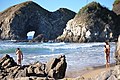 Image 48The far west end of Zipolite Beach, Oaxaca, Mexico (from Naturism)