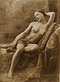 Image 42Photograph by Jean Louis Marie Eugène Durieu, part of a series made with Eugène Delacroix (from Nude photography)