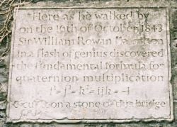 Quaternion Plague on Broome Bridge