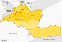 Mapa Arquidiocesis de Villavicencio.svg