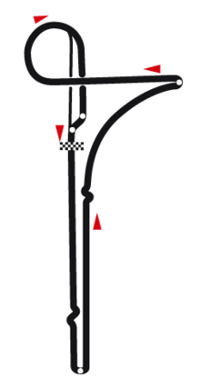 Layout of the Palanga Circuit
