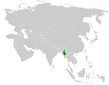 Mirafra microptera distribution map.png