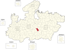 Vidhan Sabha constituencies of Madhya Pradesh (121-Gadarwara).png