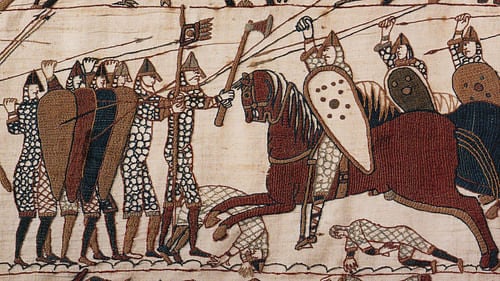 Battle of Hastings, Bayeux Tapestry