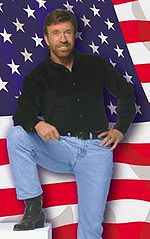 Chuck Norris publicity shot from official website.