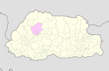 Location of Shenga Bjemi Gewog