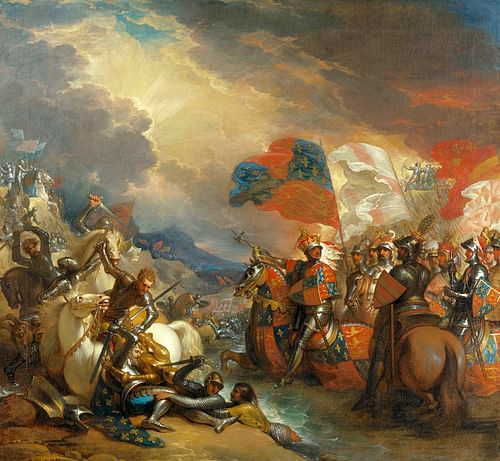 Edward III Crossing the Somme