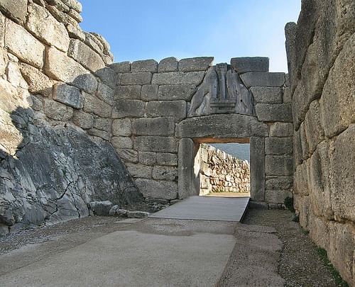 Lion's Gate at Mycenae