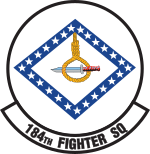 184 Fighter Squadron emblem.svg