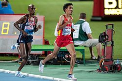 Mo Farah Ayad Lamdassem Barcelona 2010.jpg