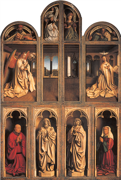 Closed View of the Ghent Altarpiece