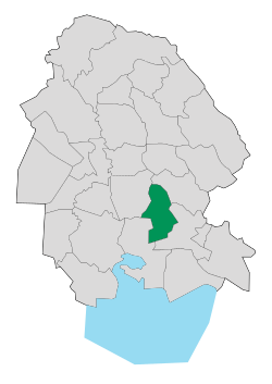 Location of Ramshir County in Khuzestan province