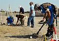 Soldiers from Kansas and Armenia train together on demining operations