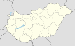 Nagybajcs is located in Hungary