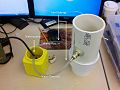 aquarium water pump used initially