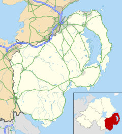 Dromara is located in County Down