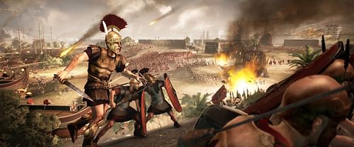Roman Beach Attack