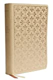NKJV, Abide Bible, Leathersoft, Stone, Red Letter, Comfort Print: Holy Bible, New King James Version